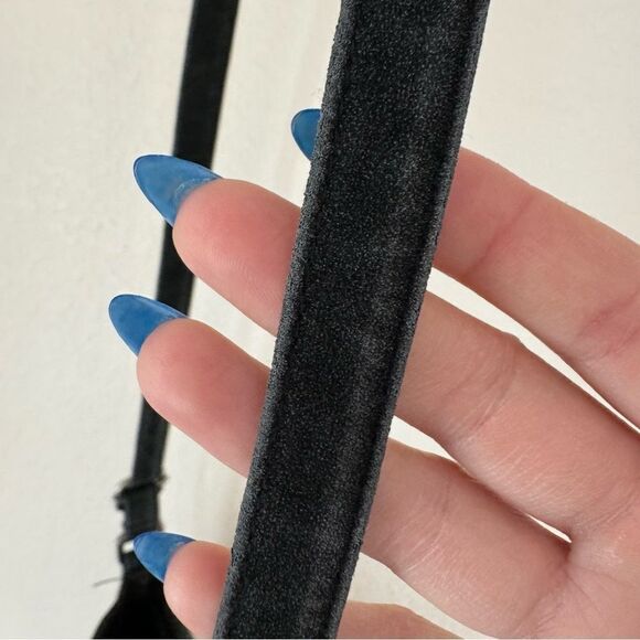 Roxy Black Fringe Crossbody Bag - Boho Style - Picture 7 of 10